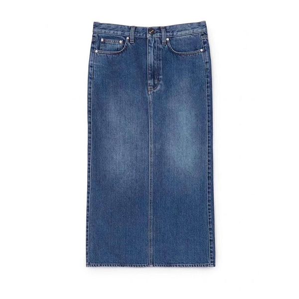 skirts autumn women's midi skirt simple back split denim office work clothing casual, Black
skirts autumn women's midi skirt simple back split denim office work clothing casual, Black