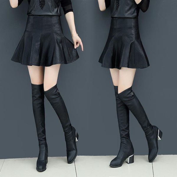 skirts 2021 spring fashion pu leather pleated short skirt motorcycle half, Black
skirts 2021 spring fashion pu leather pleated short skirt motorcycle half, Black
