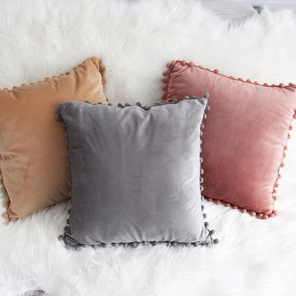 cushion/decorative pillow home decoration dutch pompon ball lace cushion cover office velvet sofa pillowcase
cushion/decorative pillow home decoration dutch pompon ball lace cushion cover office velvet sofa pillowcase