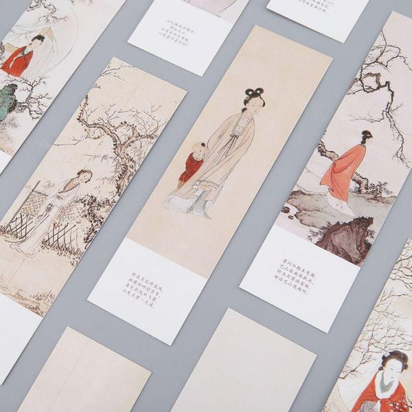 bookmark 30pcs creative chinese antiquity style paper bookmarks painting cards retro beautiful boxed commemorative gifts
bookmark 30pcs creative chinese antiquity style paper bookmarks painting cards retro beautiful boxed commemorative gifts