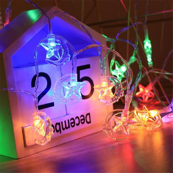 strings 3/5/6/10m battery powered led star moon fairy light string for christmas wedding year party bedroom festival decoration
strings 3/5/6/10m battery powered led star moon fairy light string for christmas wedding year party bedroom festival decoration