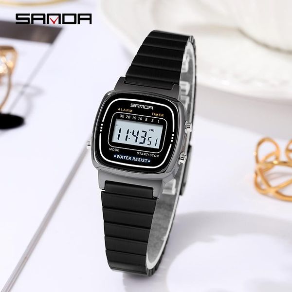 wristwatches sanda men electronic led digital watch fashion casual sport watches stainless steel relojes masculino waterproof, Slivery;brown
wristwatches sanda men electronic led digital watch fashion casual sport watches stainless steel relojes masculino waterproof, Slivery;brown