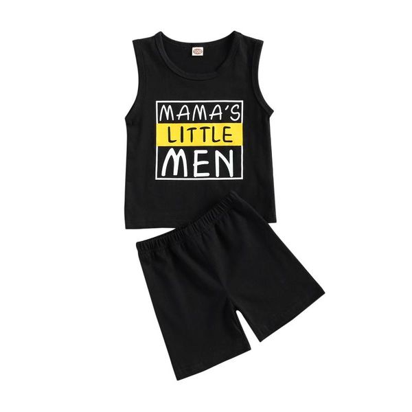 clothing sets 2021 summer kids baby boys 2-piece outfit set sleeveless letter print +shorts for children, White
clothing sets 2021 summer kids baby boys 2-piece outfit set sleeveless letter print +shorts for children, White