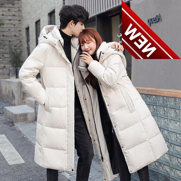 fashion men's winter jackets warm windproof hooded black white long down coats for couples plus size 5xl
fashion men's winter jackets warm windproof hooded black white long down coats for couples plus size 5xl