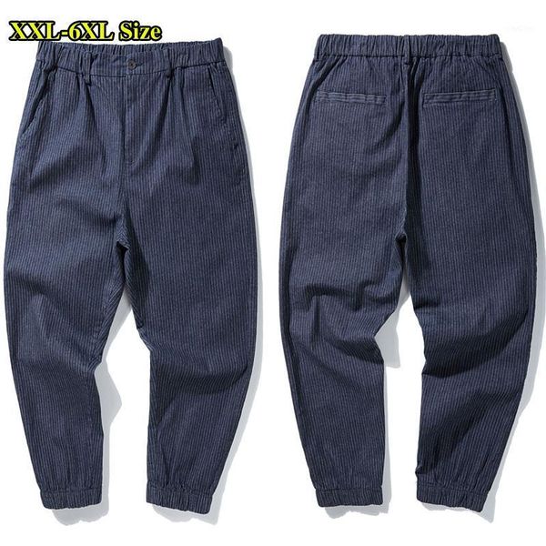 men's pants plus size 5xl 6xl brand men casual fashion stripe business elastic waist cotton loose harem trousers male1 8sk2, Black
men's pants plus size 5xl 6xl brand men casual fashion stripe business elastic waist cotton loose harem trousers male1 8sk2, Black