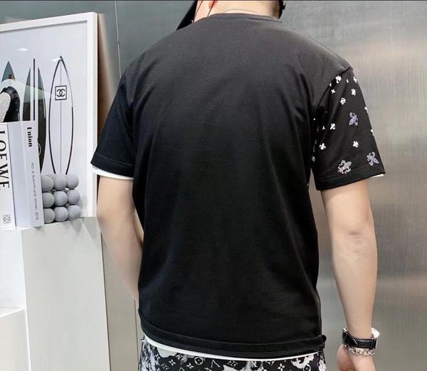 hearts/chrome croosin trendy summer new cross sanskrit letter pure cotton loose men's short sleeve t-shirt ins, White;black
hearts/chrome croosin trendy summer new cross sanskrit letter pure cotton loose men's short sleeve t-shirt ins, White;black
