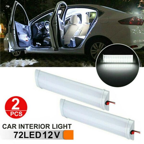 2pcs 12v car interior led light bar white tube for van lorry truck rv camper boat indoor dome roof ceiling emergency lights
2pcs 12v car interior led light bar white tube for van lorry truck rv camper boat indoor dome roof ceiling emergency lights