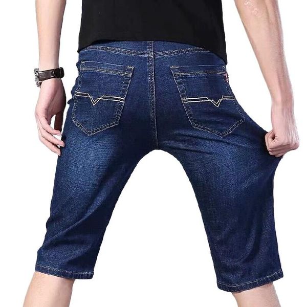 loldeal summer thin men denim shorts casual jeans men's loose straight-leg breeches, Blue
loldeal summer thin men denim shorts casual jeans men's loose straight-leg breeches, Blue