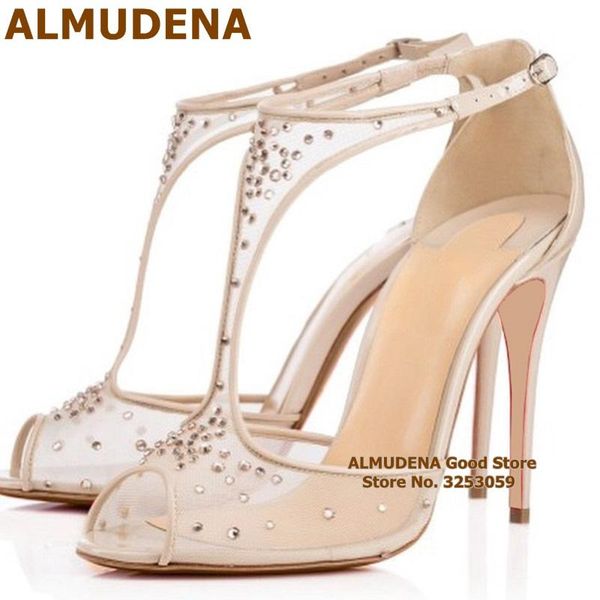 dress shoes almudena brand nude black mesh crystal wedding bling rhinestone stiletto heels t-strap banquet women
dress shoes almudena brand nude black mesh crystal wedding bling rhinestone stiletto heels t-strap banquet women