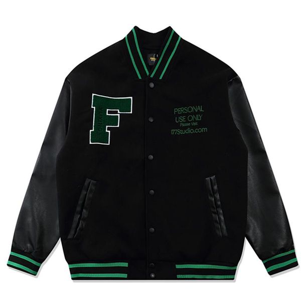 men's jackets 2021 hip hop jacket coat letter towel embroidery patchwork japanese streetwear harajuku korean baseball couple clothes, Black;brown
men's jackets 2021 hip hop jacket coat letter towel embroidery patchwork japanese streetwear harajuku korean baseball couple clothes, Black;brown