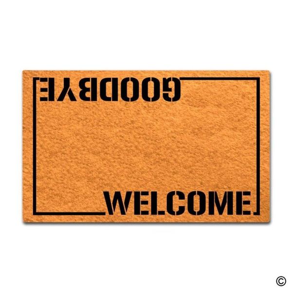 carpets doormat welcome mat goodbye door decorative home indoor outdoor non-woven fabric top
carpets doormat welcome mat goodbye door decorative home indoor outdoor non-woven fabric top