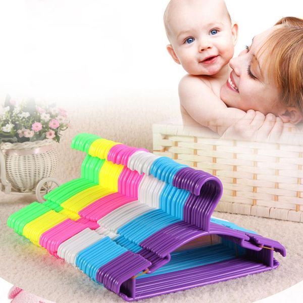 10pcs children hanger baby plastic clothes rack anti-slip clothing hanging hook hangers 27x15 cm & racks
10pcs children hanger baby plastic clothes rack anti-slip clothing hanging hook hangers 27x15 cm & racks