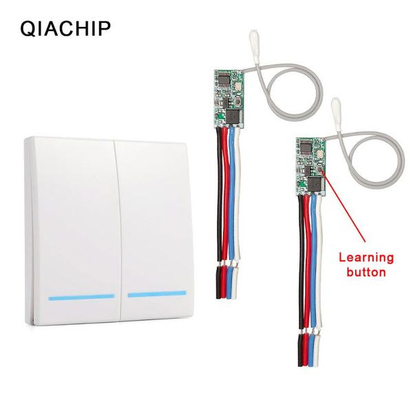 smart home control qiachip 433mhz dc 12v 24v 1 ch wireless remote switch rf receiver controller mini module led lighting wall panel
smart home control qiachip 433mhz dc 12v 24v 1 ch wireless remote switch rf receiver controller mini module led lighting wall panel