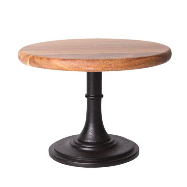 11.4-inch round wooden cake and dessert pedestal display stand with black base,dessert cupcake pastry candy plate for we other bakeware
11.4-inch round wooden cake and dessert pedestal display stand with black base,dessert cupcake pastry candy plate for we other bakeware