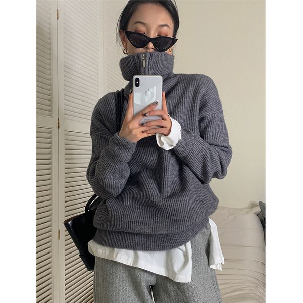 sweaters Female Winter Autumn "Women's knitted sweater fine grey jumpers d705, White;black
sweaters Female Winter Autumn "Women's knitted sweater fine grey jumpers d705, White;black