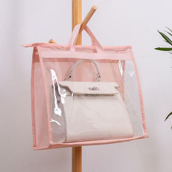 storage bags handbag organizer dust cover bag transparent anti-dust purse for hanging closet with zipper and handle
storage bags handbag organizer dust cover bag transparent anti-dust purse for hanging closet with zipper and handle