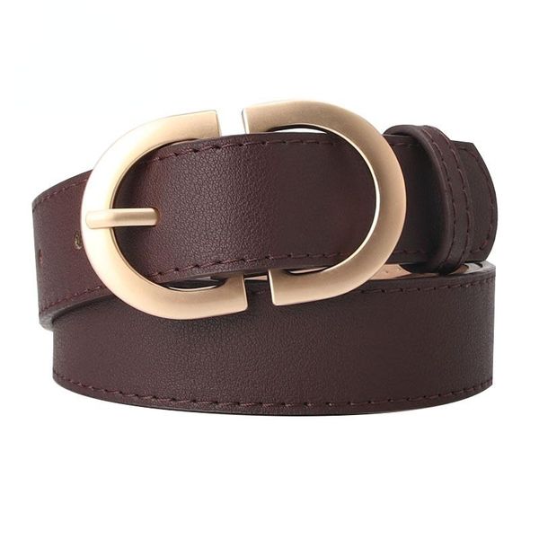 belts women fashion leather for lady esigner simple jeans casual strap al002, Black;brown
belts women fashion leather for lady esigner simple jeans casual strap al002, Black;brown