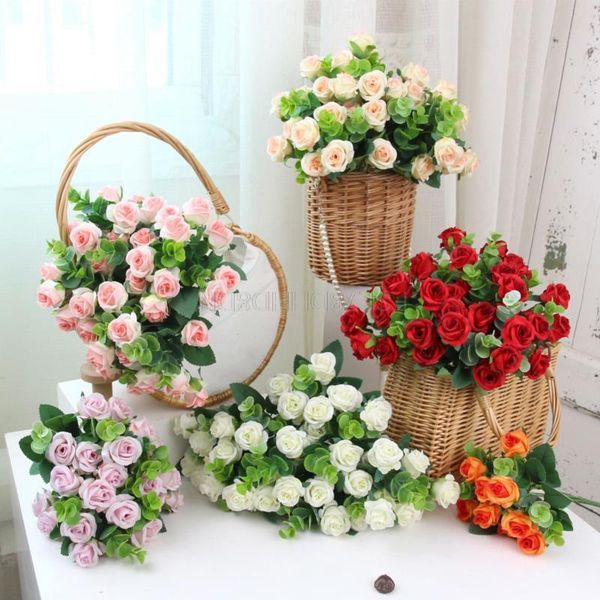 decorative flowers & wreaths beautiful rose bouquet artificial silk small fake flower wall plant bonsai accessories wedding
decorative flowers & wreaths beautiful rose bouquet artificial silk small fake flower wall plant bonsai accessories wedding