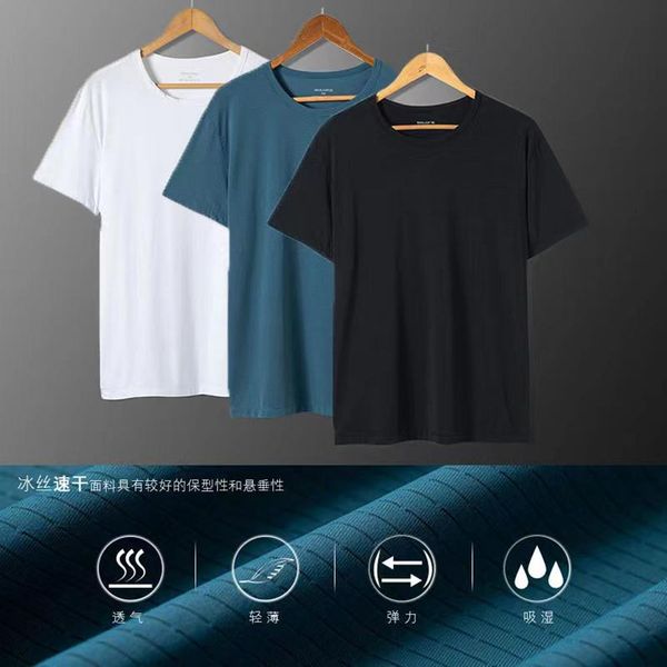 men's t-shirts summer quick-drying pinstripe casual t-shirt fitness running trainer sports breathable quality factory short sleeve, White;black
men's t-shirts summer quick-drying pinstripe casual t-shirt fitness running trainer sports breathable quality factory short sleeve, White;black