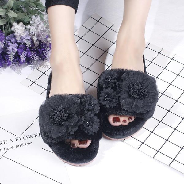 slippers women flower house winter indoor woman slip on flats shoes 2021 fur wholesale, Black
slippers women flower house winter indoor woman slip on flats shoes 2021 fur wholesale, Black