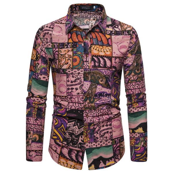 men's casual shirts shirt youth ethnic pattern printing leisure long sleeve fashion men's large size yyk7 ccbz, White;black
men's casual shirts shirt youth ethnic pattern printing leisure long sleeve fashion men's large size yyk7 ccbz, White;black