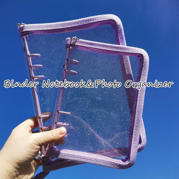 cosmetic bags & cases a5 a6 transparent zipper binder notebook po organizer pvc removable diary journal agenda stationery loose leaf
cosmetic bags & cases a5 a6 transparent zipper binder notebook po organizer pvc removable diary journal agenda stationery loose leaf