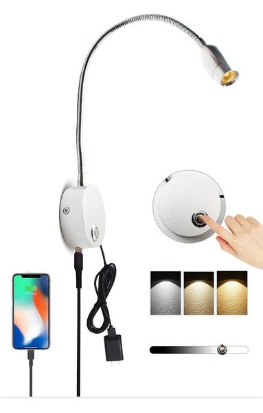 wall lamp mount bedside headboard reading light, led touch dimmable brightness, adjustable colour temperature
wall lamp mount bedside headboard reading light, led touch dimmable brightness, adjustable colour temperature