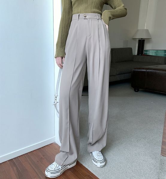 women's pants & capris women's baggy pants autumn leg drop casual korean plain q0na, Black;white
women's pants & capris women's baggy pants autumn leg drop casual korean plain q0na, Black;white