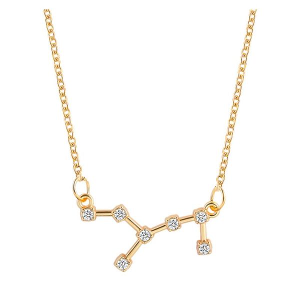 pendant necklaces design women fashion constellation valentine's day gift crystal necklace delicate, Silver
pendant necklaces design women fashion constellation valentine's day gift crystal necklace delicate, Silver