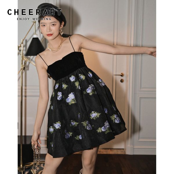 autumn jacquard floral print slip dress spaghetti strap backless ball gown black corset mini tube clothing 210427, Black;gray
autumn jacquard floral print slip dress spaghetti strap backless ball gown black corset mini tube clothing 210427, Black;gray