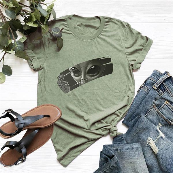 women's t-shirt 100%cotton oversized t shirt women summer plus size s-5xl tshirts fashion alien print tshirt o-neck short sleeve tees, White
women's t-shirt 100%cotton oversized t shirt women summer plus size s-5xl tshirts fashion alien print tshirt o-neck short sleeve tees, White