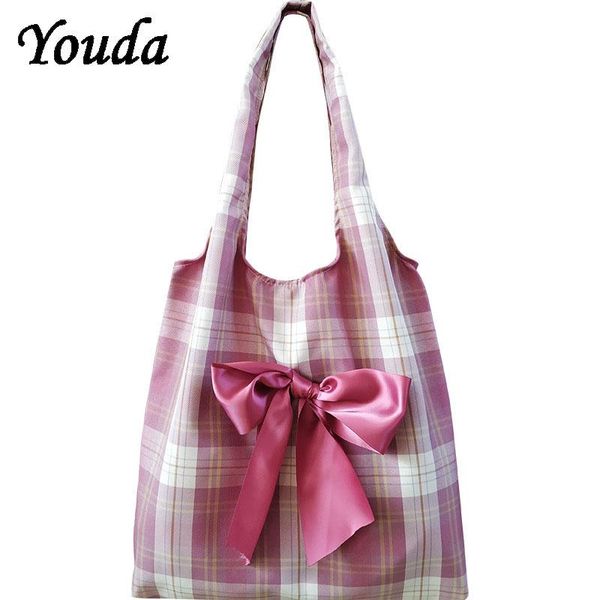 evening bags women's canvas shoulder bag girls cute bowknot grid female handbag student fashion large capacity reusable shopping
evening bags women's canvas shoulder bag girls cute bowknot grid female handbag student fashion large capacity reusable shopping