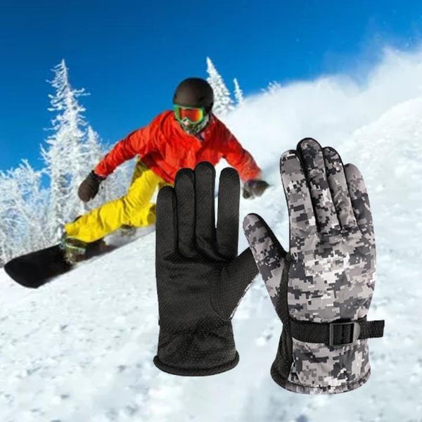 cycling gloves 448c waterproof snow winter warm ski sports snowboarding for men, Black
cycling gloves 448c waterproof snow winter warm ski sports snowboarding for men, Black
