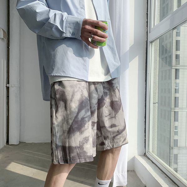 shorts summer tie-dye men's fashion printed casual men streetwear loose wide-leg mens camouflage shorts m-2xl, White;black
shorts summer tie-dye men's fashion printed casual men streetwear loose wide-leg mens camouflage shorts m-2xl, White;black