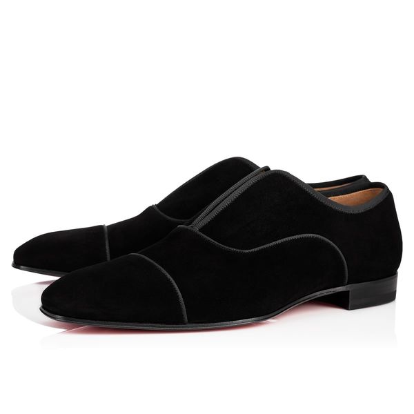 spring and autumn men's formal shoes suede alpha male low heel red sole shoess pointed toe silk satin hemming fashion business flat oxf, Black
spring and autumn men's formal shoes suede alpha male low heel red sole shoess pointed toe silk satin hemming fashion business flat oxf, Black