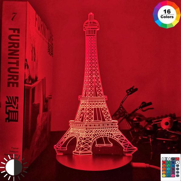 night lights paris eiffel tower 3d illusion led baby light color changing bedroom decor unique birthday gift table usb lamp
night lights paris eiffel tower 3d illusion led baby light color changing bedroom decor unique birthday gift table usb lamp