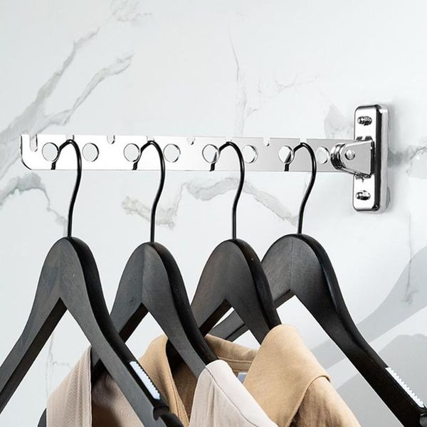 hangers & racks stainless steel movable coat hook wall-mounted folding clothes rack wardrobe storage home el space saving hanger rod
hangers & racks stainless steel movable coat hook wall-mounted folding clothes rack wardrobe storage home el space saving hanger rod