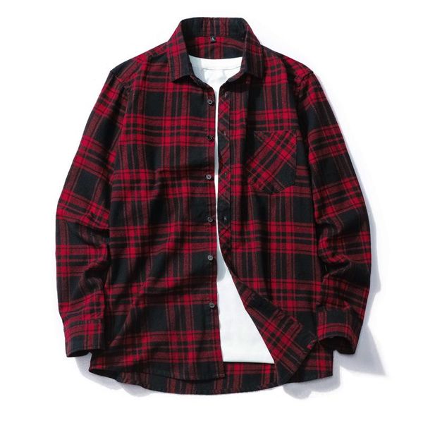 men's casual shirts autumn plaid soft cotton long sleeve shirt slim single pocket fashion, White;black
men's casual shirts autumn plaid soft cotton long sleeve shirt slim single pocket fashion, White;black