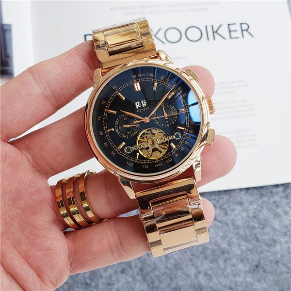 patek designer swiss mechanical watch mens automatic business wristwatches luxury chronograph sapphire timepieces brand waterproof watches 5, Silver
patek designer swiss mechanical watch mens automatic business wristwatches luxury chronograph sapphire timepieces brand waterproof watches 5, Silver