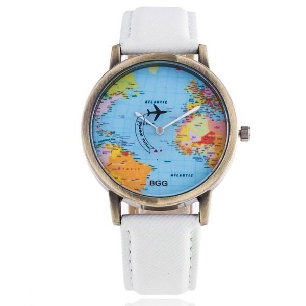 world map airplane pattern quartz watch wristwatches zbnssy00005, Slivery;brown
world map airplane pattern quartz watch wristwatches zbnssy00005, Slivery;brown