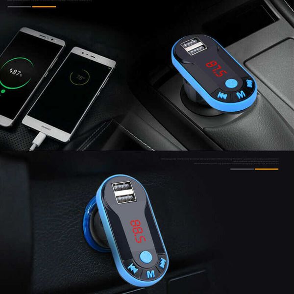 Bluetooth Car Kit i9 5.0 FM Transmitter Wireless Handsfree Audio Receiver Auto MP3 Player 2.1A Dual USB Fast Charger Accessories
Bluetooth Car Kit i9 5.0 FM Transmitter Wireless Handsfree Audio Receiver Auto MP3 Player 2.1A Dual USB Fast Charger Accessories