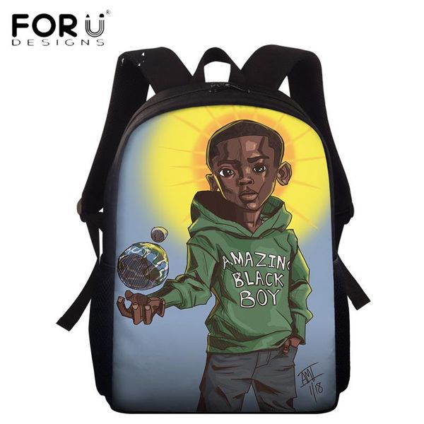 school bags forudesigns primary schoolbag afro brown boy print backpack ball for teenager girl boys book pen student daypack 15 inch mochila
school bags forudesigns primary schoolbag afro brown boy print backpack ball for teenager girl boys book pen student daypack 15 inch mochila