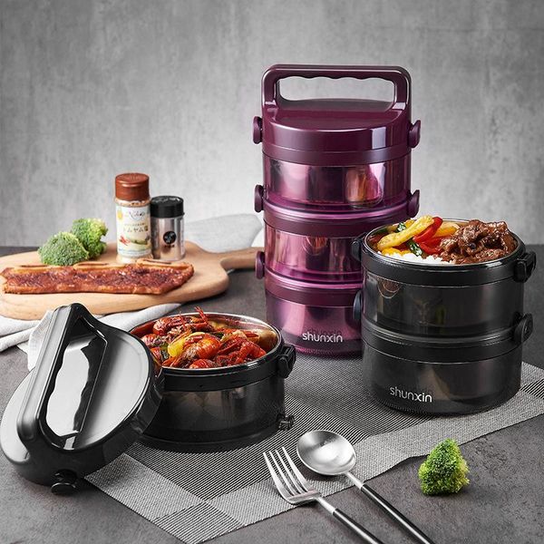 dinnerware sets japanese-style creative insulation lunch box stainless steel portable multi-layer bucket student
dinnerware sets japanese-style creative insulation lunch box stainless steel portable multi-layer bucket student