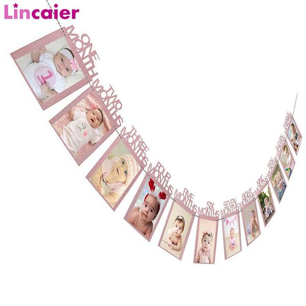 party decoration 12 months po frame banner first birthday girl decorations 1st baby boy my 1 one year diy table supplies gold 
party decoration 12 months po frame banner first birthday girl decorations 1st baby boy my 1 one year diy table supplies gold