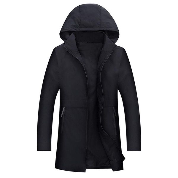men's trench coats 2021 autumn and winter style casual mid-length coat brand jacket, Tan;black
men's trench coats 2021 autumn and winter style casual mid-length coat brand jacket, Tan;black