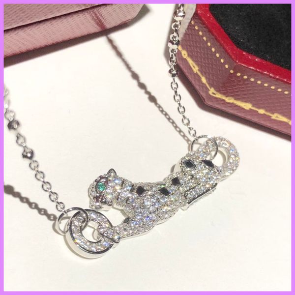 animal necklace pendant women luxury designer necklaces street fashion jewelry leopard diamonds 18k gold d2110195f, Silver
animal necklace pendant women luxury designer necklaces street fashion jewelry leopard diamonds 18k gold d2110195f, Silver