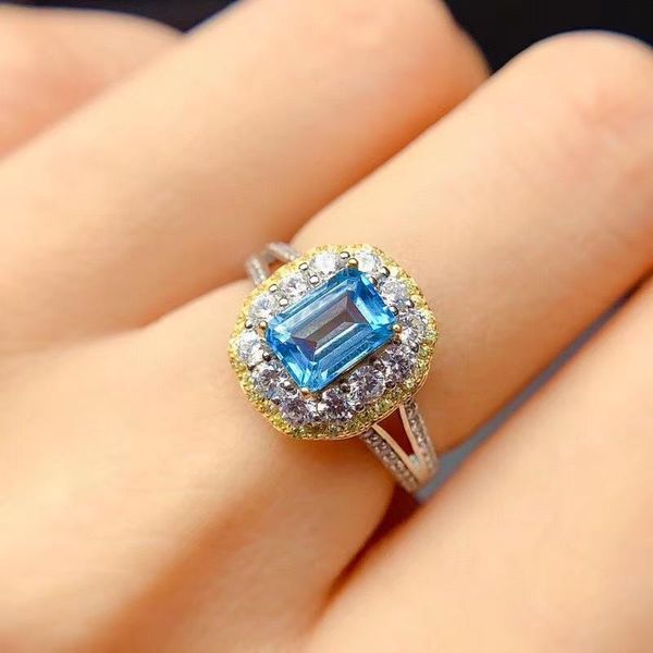 colife jewelry vintage gemstone ring for party 5mm*7mm natural blue z silver 925 gift woman cluster rings, Golden;silver
colife jewelry vintage gemstone ring for party 5mm*7mm natural blue z silver 925 gift woman cluster rings, Golden;silver