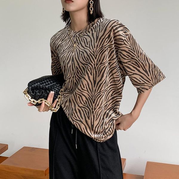 women's t-shirt chic velvet t-shirts causal loose zebra printing bottoming shirts 2021 spring autumn, White
women's t-shirt chic velvet t-shirts causal loose zebra printing bottoming shirts 2021 spring autumn, White