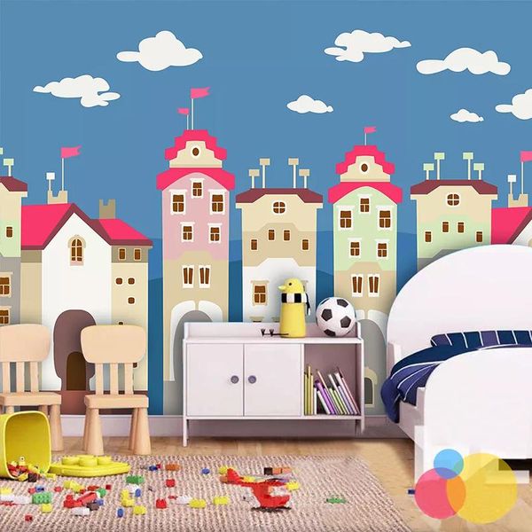 wallpapers drop waterproof wallpaper 3d hand-painted cartoon house children's bedroom background wall sticker removable poster
wallpapers drop waterproof wallpaper 3d hand-painted cartoon house children's bedroom background wall sticker removable poster