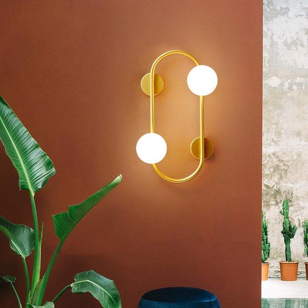 wall lamp nordic led lights for bedroom bedside bath aisle indoor glass ball 2 heads copper sconce home decoration fixtures
wall lamp nordic led lights for bedroom bedside bath aisle indoor glass ball 2 heads copper sconce home decoration fixtures